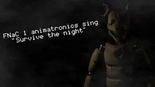 FNaC 1 animatronics sing "Survive the night" | Animatroniki z FNaC'a śpiewają "Survive the night"