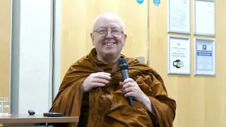 Ajahn Brahm: "Be Compassionate to Yourself" Guided Meditation, Dhamma Talk, Q&A in Bristol 15.11.23