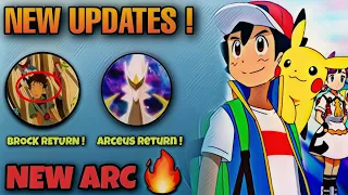 Arceus Return ! | Brock Return in Pokemon Journeys | New Pokemon Arc Update