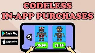 Unity Codeless IAP 2021 (Android and iOS) - Easy Unity Tutorial