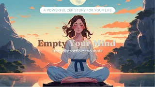Empty Your Mind from Distractible Thoughts - A Powerful Zen Story