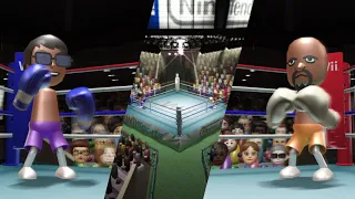 Me vs. Matt in Wii Sports Boxing