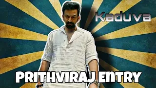 Kaduva 🐅 Prithviraj Mass Enrty Scene 🔥 Kaduvakkunnel Kuriyachan 🐅🔥