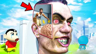 Franklin Control Skibidi Toilet's Mind To Destroy In GTA 5 TAMIL