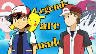 Legends of Kanto Ash and Red | Kanto Warriors | Amv | Legends are made | League of Legends