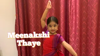 Meenakshi Thaye | Bharatanatyam | Anika patali