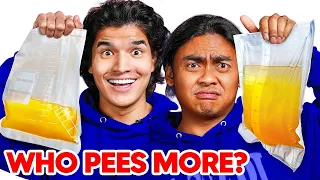WHO PEES MORE?