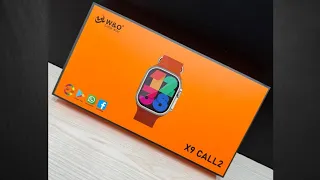 БЫСТРЫЙ ОБЗОР ANDROID WATCH X9 CALL 2