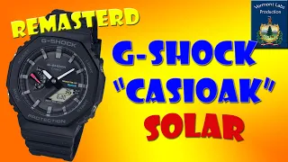 G-Shock "Casioak" GAB2100-1A Analog-Digital Watch. (REMASTERED)