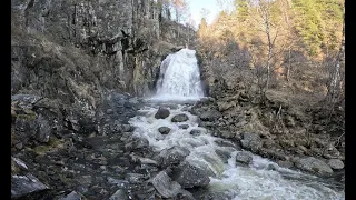 Телецкое озеро. Водопад Чоодор. Водопад Корбу. Майское путешествие. 2023. Часть 2.