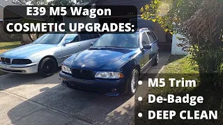 FIRST Cosmetic MODS on my E39 M5 Wagon! Build Part 20