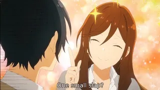 Miyamura slaps Hori [Eng Dub]