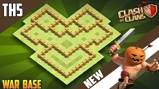 BEST! Town Hall 5 (TH5) TROPHY/WAR Base 2018 !! NEW TH5 War Base Layout - Clash of Clans