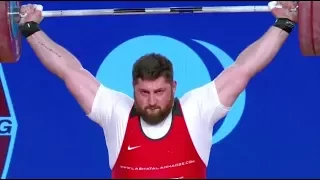 Men’s 105+ kg A Session Snatch - 2017 IWF Weightlifting World Championships (WWC)