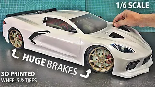 FOUR Cylinder RC Car - Hydro Brakes, Improved Cooling & Run!