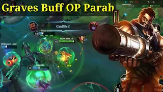 Graves Buff Jadi Over Power Parah ! Gameplay Graves - League Of Legends: Wild Rift Indonesia