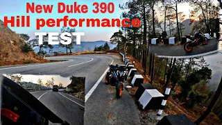 2024 Duke 390:: Hill Cornering Performance Check..🚀👀