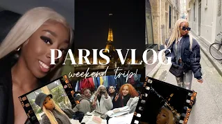 TRAVEL VLOG | WEEKEND IN PARIS! | THE LOUVRE, EIFFEL TOWER + MORE