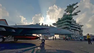 Supercarrier USS Nimitz (CVN 68) Flight Ops 2020