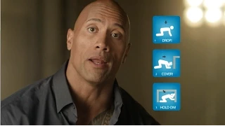 Earthquake Safety: San Andreas- Dwayne Johnson 0:15