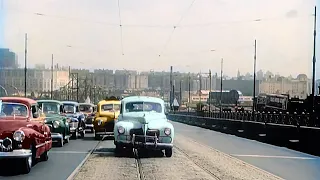 New York 1940s, Bronx in color  [60fps, Remastered] w/sound design added