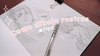 ✿ Cómo dibujo rostros + tips ✿