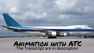 El Al Flight 1862 Crash || Animation with ATC. (Read description)