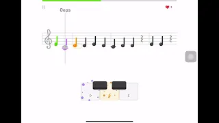 I broke the Duolingo Music Course..