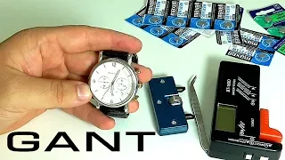 Gant – новая батарейка и неустойчивые стрелки