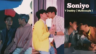 [BL] Multicouple "Soniyo"🎶 Hindi Song Mix💞 |  Y Destiny | Thai/Korean Hindi Mix💕