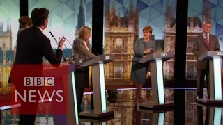 Election debate: Miliband & Sturgeon in debate clash