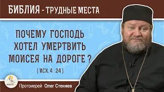 Почему Господь хотел умертвить Моисея на дороге ? (Исх. 4 :24)  Протоиерей Олег Стеняев