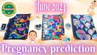 🤰JUNE 2024 PREGNANCY PREDICTION | PICK-A-CARD|TAROT AND CHANNELLED LETTER READING 🤰VERY ACCURATE 👶