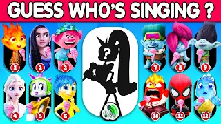 Guess Who is Singing, Guess Movie Song | Trolls Band Together 2023, Inside out 2, Wish, Elemental