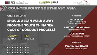 [CSA series] Should ASEAN walk away from the South China Sea Code of Conduct process?
