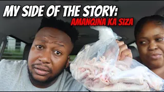 His Side Of The Story | Storytime | Burnt Chicken Feet | Mzwandile and Siza