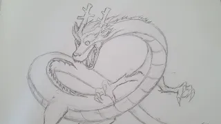 How to draw a Chinese dragon