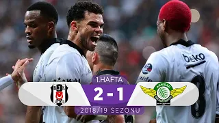 Beşiktaş (2-1) Akhisarspor | 1. Hafta - 2018/19