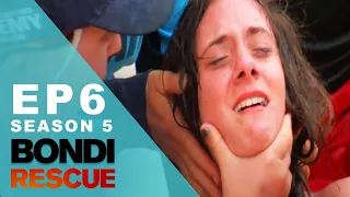 Teen Smacks Her Head On The Sandbank | Bondi Rescue - Season 5 Episode 6 (OFFICIAL UPLOAD)