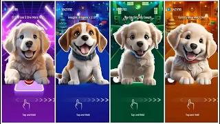 Cute Dogs Dance Battle 🎶 Which Song You Like The Most ? 🔥