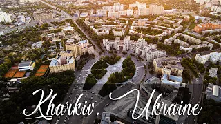 Центр Харькова 2020 | Kharkiv Drone Footage | 4K Mavic Air 2