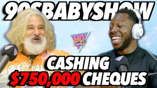 CASHING $750,000 CHEQUES Ft. BRETT BERISH CEO of BELAIRE @LucBelaire  | 90s Baby Show