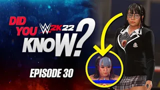 WWE 2K22 Did You Know?: Sarray Transform Trick, Aleister Black, Daniel Bryan & More! (Episode 30)