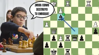 ¡NIÑO DE 10 AÑOS DERROTA A PODEROSO GM! 💥: Korobov vs Oro (Early Titled Tuesday, 2024)