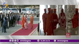 Abu Dhabi's first Hindu temple | Inaugurated By PM Modi | అబుధాబిలో తొలి హిందూ దేవాలయాం ప్రారంభం