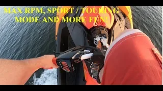 Maxing RPM, Testing Sport / Touring Mode, 360s and new tricks on Sea Doo Spark Trixx!