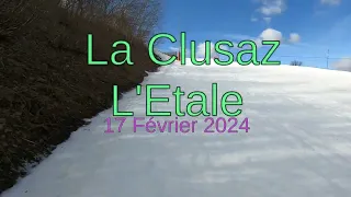 La Clusaz / L'Etale - 17 Février 2024 - ski de rando