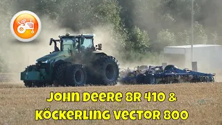 Tillage 2022 | John Deere 8R 410 & Köckerling Vector 800 stubble harrow