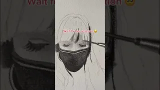 Giving a stranger a drawing of her face (MUST see reaction!)