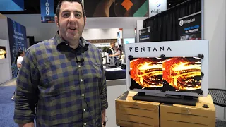 Ventana at Display Week 2024, microLED tiles to revolutionize large size Displays, best performance